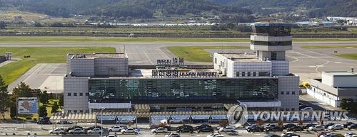 호우경보 울산 매곡 103㎜ 폭우…오전 항공기 전편 결항