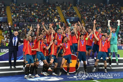 스페인, U-21 유럽축구선수권 5번째 우승…독일에 설욕