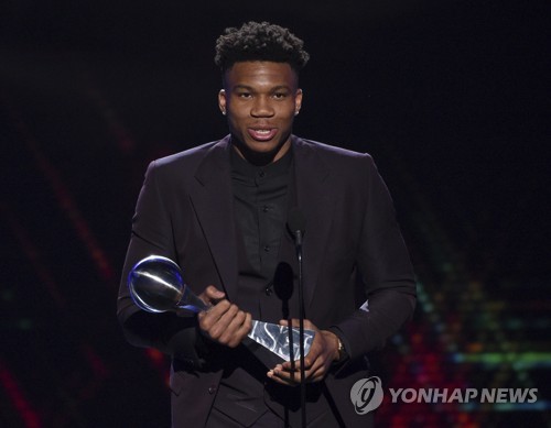 ESPY 올해의 스포츠대상에 NBA 안테토쿤보·여자축구 모건