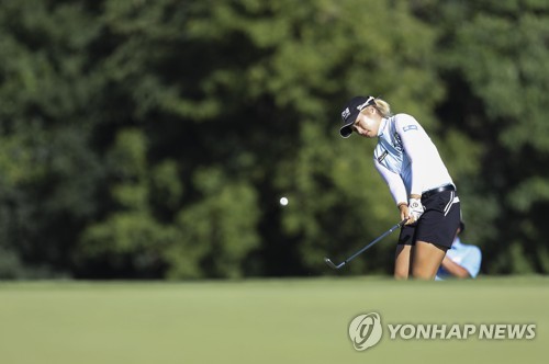 LPGA 투어 마라톤 클래식 선두 김세영 "최근 부진 탈출 반갑다"