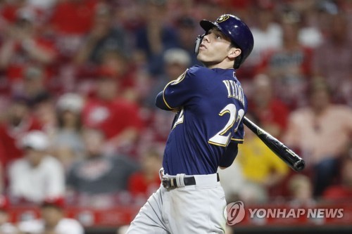 옐리치 30홈런 선착…MLB 월간 홈런 1천142개 신기록