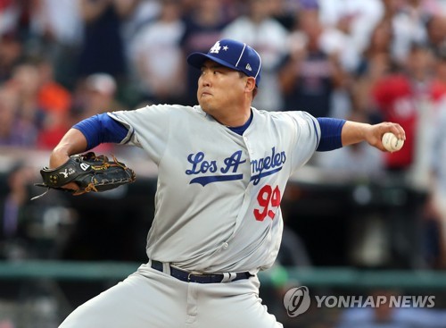 류현진, 한국인 첫 MLB 올스타전 선발로 1이닝 무실점