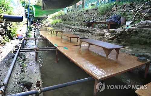 휴가철 멋대로 '계곡 영업' 드론까지 동원해 잡아낸다