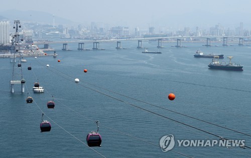 송도 케이블카 지주·선박 충돌 위험…부산 남외항 정박지 축소