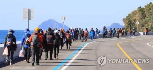 제주올레 걷기 축제 10월 31일∼11월 2일 개최