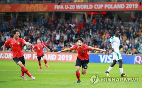 U-20 후 첫 골 넣은 조영욱…"월드컵 동료들을 위해 힘냈죠"