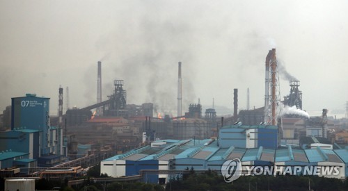 광양제철소 "고로 가동중단으로 쇳물 5만t 생산 감소"