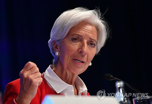 '유럽중앙銀 총재 후보' 라가르드 IMF 총재 9월 12일부로 사임