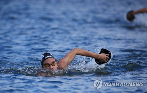 -광주세계수영- 헝가리 라소브즈키, 오프워터 남자 5㎞서 대회 첫 금메달