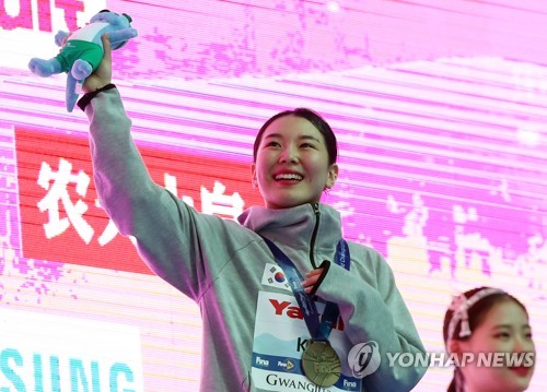 [광주세계수영] 14세에 올림픽도 뛴 김수지, 한국다이빙 새역사