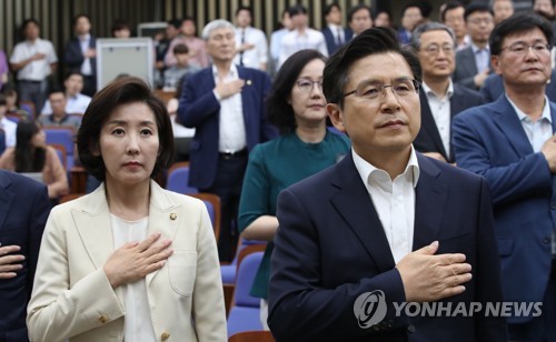  "또 친박?" 주요 국회직·당직 독식…한국당 일각 '부글부글'