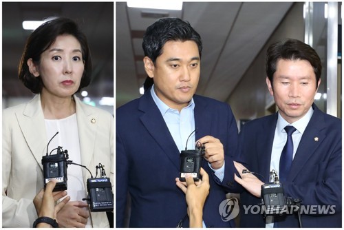 '추경·정경두 해임안' 강경대치 속 "新친일"-"친일프레임" 공방