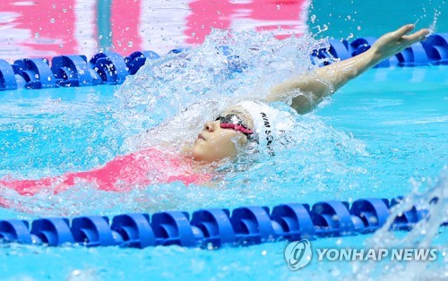 [광주세계수영] 메달 놓친 김서영 "후회는 없어…올림픽 향하는 과정의 일부"