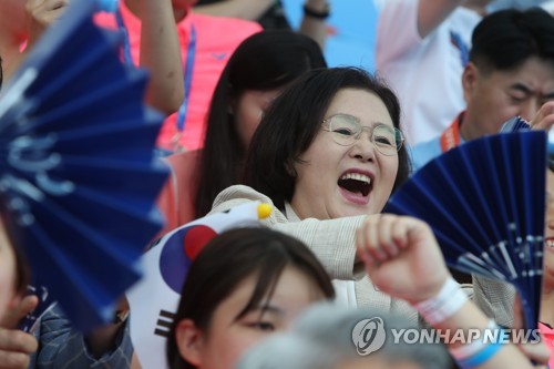 -광주세계수영- '해냈다' 남자수구…최종전서 뉴질랜드 꺾고 '첫 승'