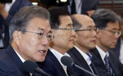 文대통령 "한국기업 피해 발생하면 대응…일본 조치 철회 촉구"