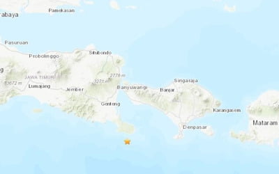 인도네시아 발리 인근 규모 5.7 지진…쓰나미 가능성 없어