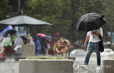 경기남부 14개 시·군 호우주의보→경보…주말까지 비