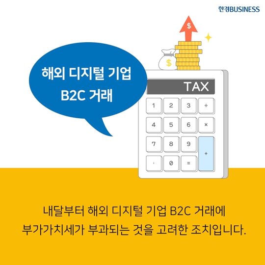 [카드뉴스] 구글·페북 7월부터 부가세 부과..&#160;&#160;소비자 요금 인상?!