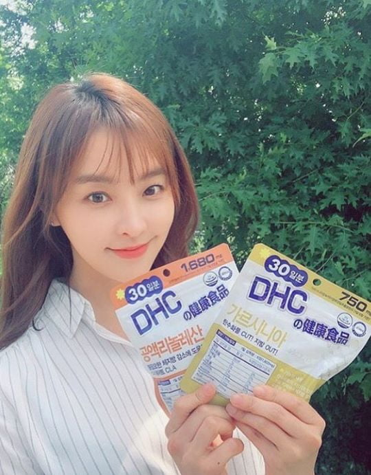 DHC 모델 정유미/사진=정유미 인스타그램