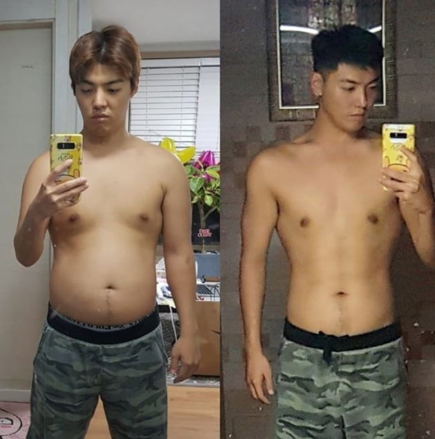 강남 15kg 감량 /사진=강남 인스타그램