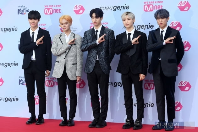 [포토] AB6IX, '공기청정 아이돌'(2019 MGMA)