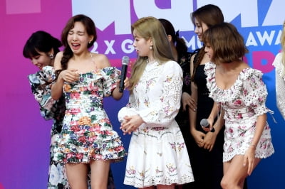 [포토] 트와이스 나연, '벌레가 너무 무서워~'(2019 MGMA)