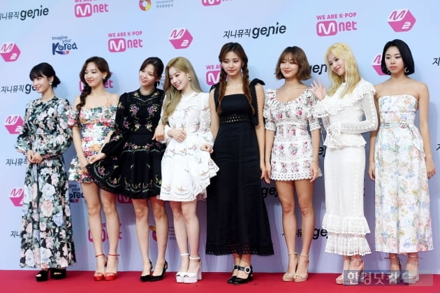 [포토] 트와이스, '국보급 K팝 걸그룹'(2019 MGMA)