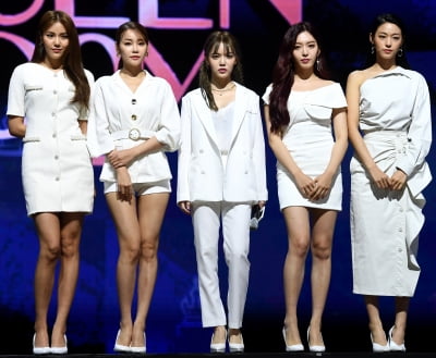 [포토] AOA, '색다른 개성의 화이트 패션'