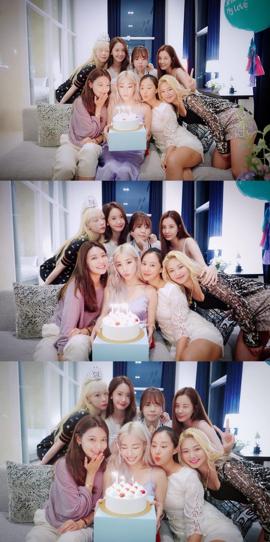 소녀시대. /사진=티파니 영 인스타그램