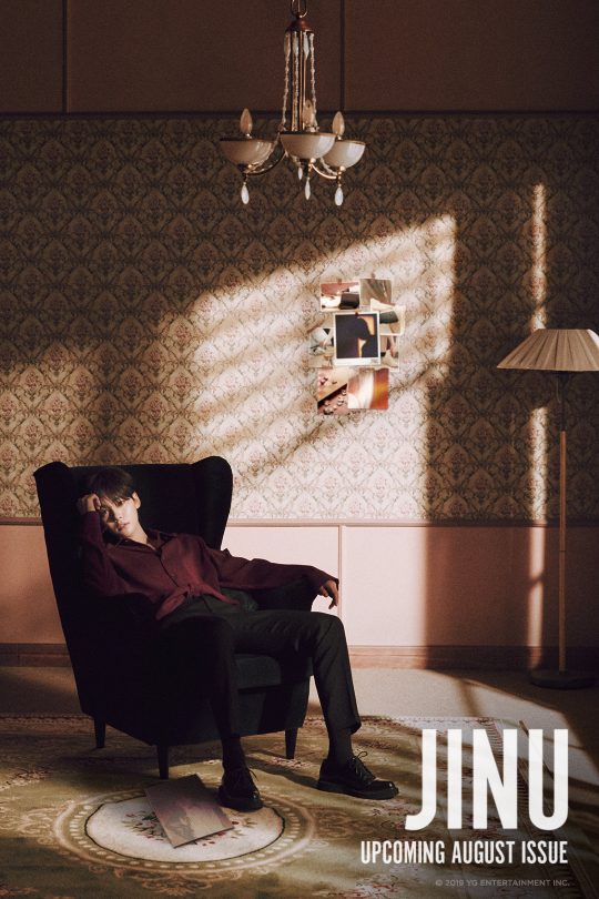 위너 김진우 콘셉트 포스터./사진제공=YG엔터테인먼트