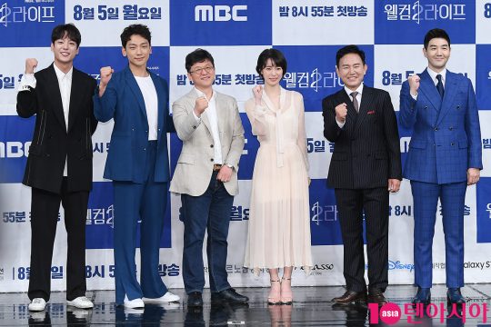 배우 곽시양(왼쪽부터), 정지훈, 김근홍 감독, 임지연, 손병호, 한상진