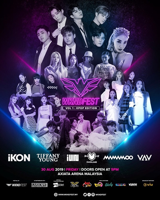 VAV, 말레이시아 K-POP 페스티벌 ‘WKND FEST 2019’ 라인업 합류