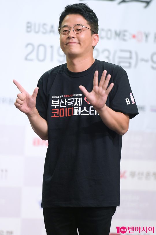 개그맨 김준호가 8일 오전 서울 상암동 스탠포드호텔에서 열린 제 7회 ‘부산국제코미디페스티벌’ 기자회견에 참석했다. / 서예진 기자 yejin@