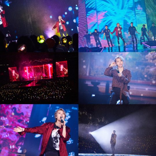 인피니트의 남우현 단독 콘서트 ‘식목일 2’ 현장./사진제공=울림 엔터테인먼트