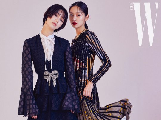 ‘타짜: 원아이드 잭’ 임지연(왼쪽), 최유화 화보. /사진제공=W Korea