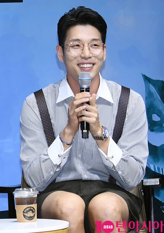 가수 이창민이 31일 오후 부산광역시 부전동 롯데백화점 부산본점 엘아레나에서 열린 엔제리너스 루프탑 커피콘서트에 참석했다./사진= 조준원 기자