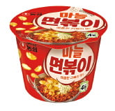 [새로 나왔어요] 농심, 비빔라면 '마늘면볶이'