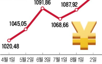 브레이크 풀린 엔화…"1150원선까지 치솟을 듯"