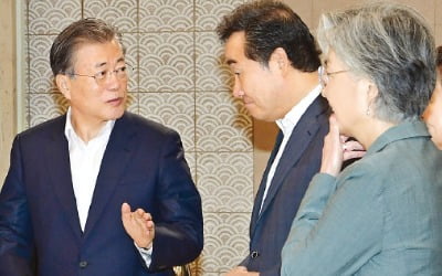 "시간은 우리 안 기다려줘"…신속한 정책집행 주문한 문 대통령