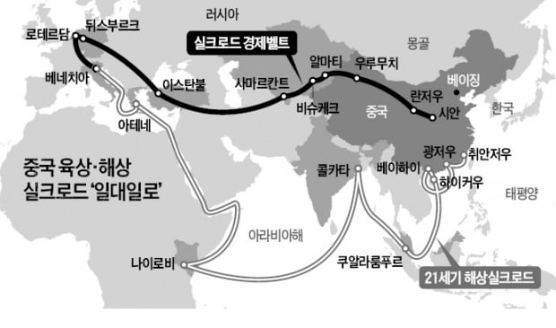 '실크로드 꿈 재현' 中의 일대일로…겉으론 '호혜' 실제론 패권 야욕