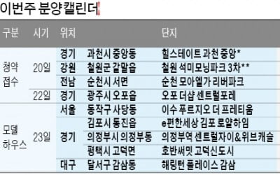 '여름 휴가철' 분양, 전국 4개 단지 그쳐