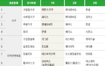 소비자들의 선택…삶의 질 높여주는 '웰빙 만족도' 으뜸기업들