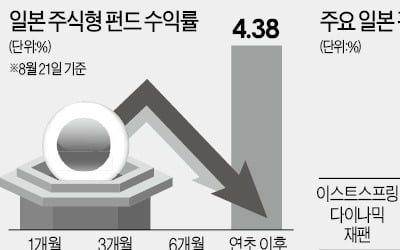 죽 쑤는 日펀드…떠나는 투자자들