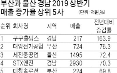 '간판기업' 신라젠·현대로템 등 부진 여파…부·울·경 상장사 순이익 38% 뚝