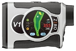 '레이저+GPS' 거리측정기, OLED화면에 골프장 정보