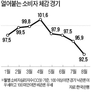 가계수입도 생활형편도 '악화'…비관론 10년만에 가장 커졌다