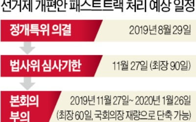 '지역구 225석+비례대표 75석' 선거제 개편안…11월 27일 본회의 표결 가능