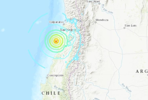 칠레 태평양 연안서 규모 6.8 지진…피해 보고 없어
