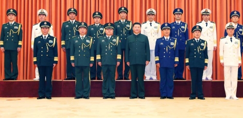 미국 보란 듯…美 제재 대상 중국군 장군 최고계급으로 승진