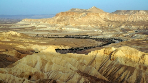 네게브 사막 지하 화석수(化石水)는 36만년 전 형성
